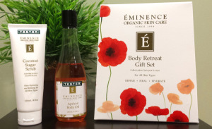Gift Set from Eminence Organics, great to give to your partner 